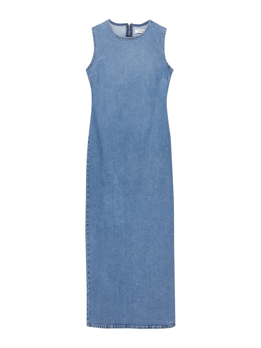 

Платье макси Pull&Bear Dress, синий деним