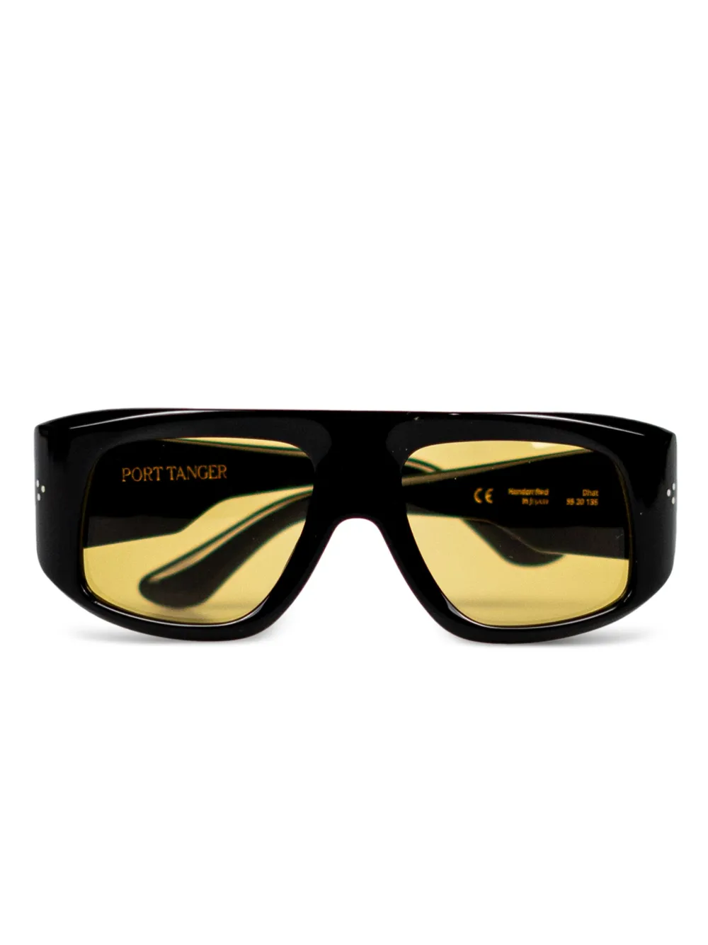 

Солнцезащитные очки в квадратной оправе Port Tanger, черный