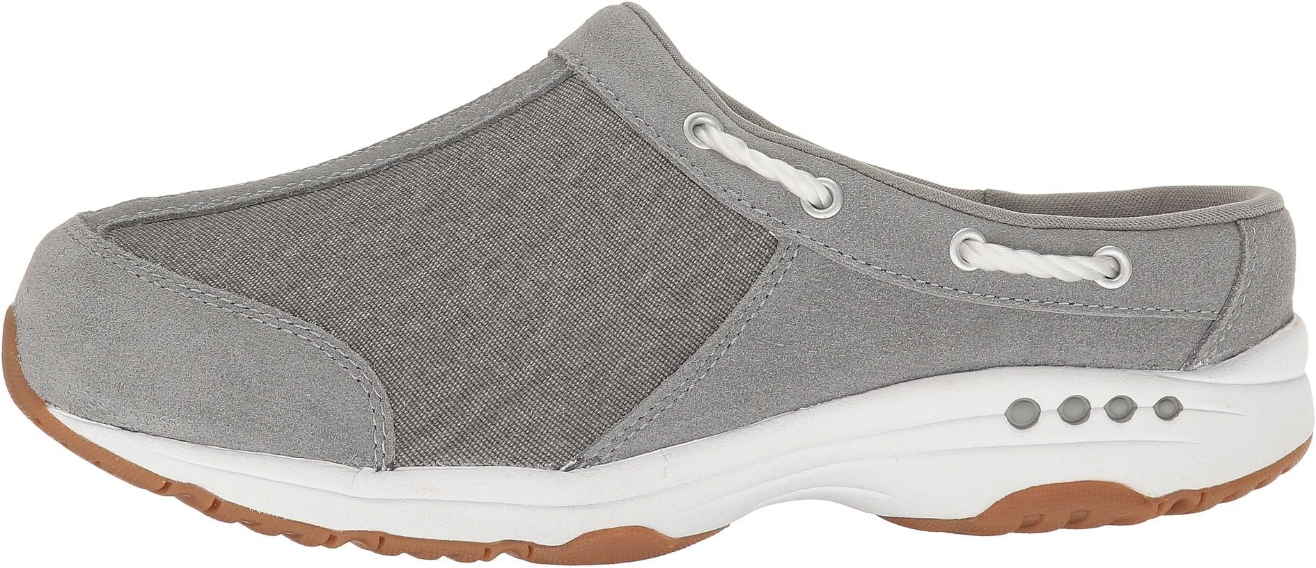 Сабо Easy Spirit Travelport 23, цвет Grey/Grey Suede — фото 4