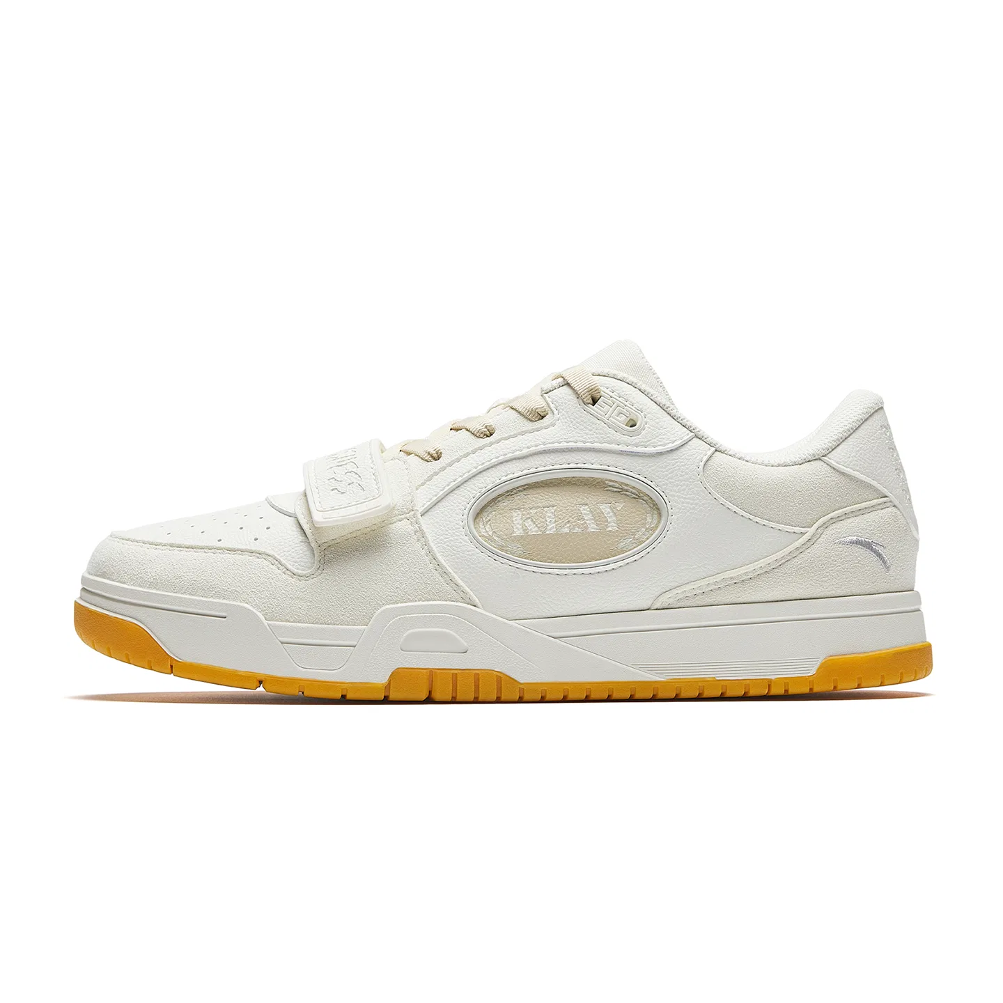 Кроссовки для скейтбординга ANTA STG Klay Thompson Player PE Ivory White/Grain Beige Yellow