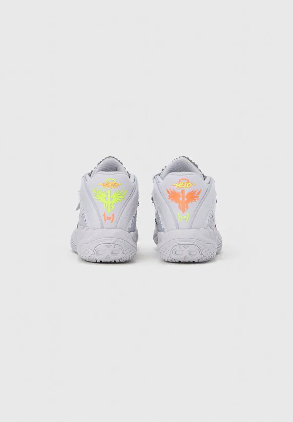 Баскетбольные кроссовки mb 05 shine унисекс Puma, Dusky Gray/Rickie Orange — фото 3