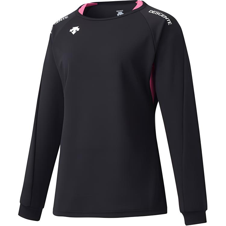 

Рубашка Field Collection женская DESCENTE, черный/розовый