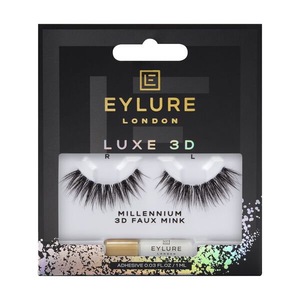 

Накладные ресницы с клеем, 1 упаковка. Eylure Luxe 3d millenium