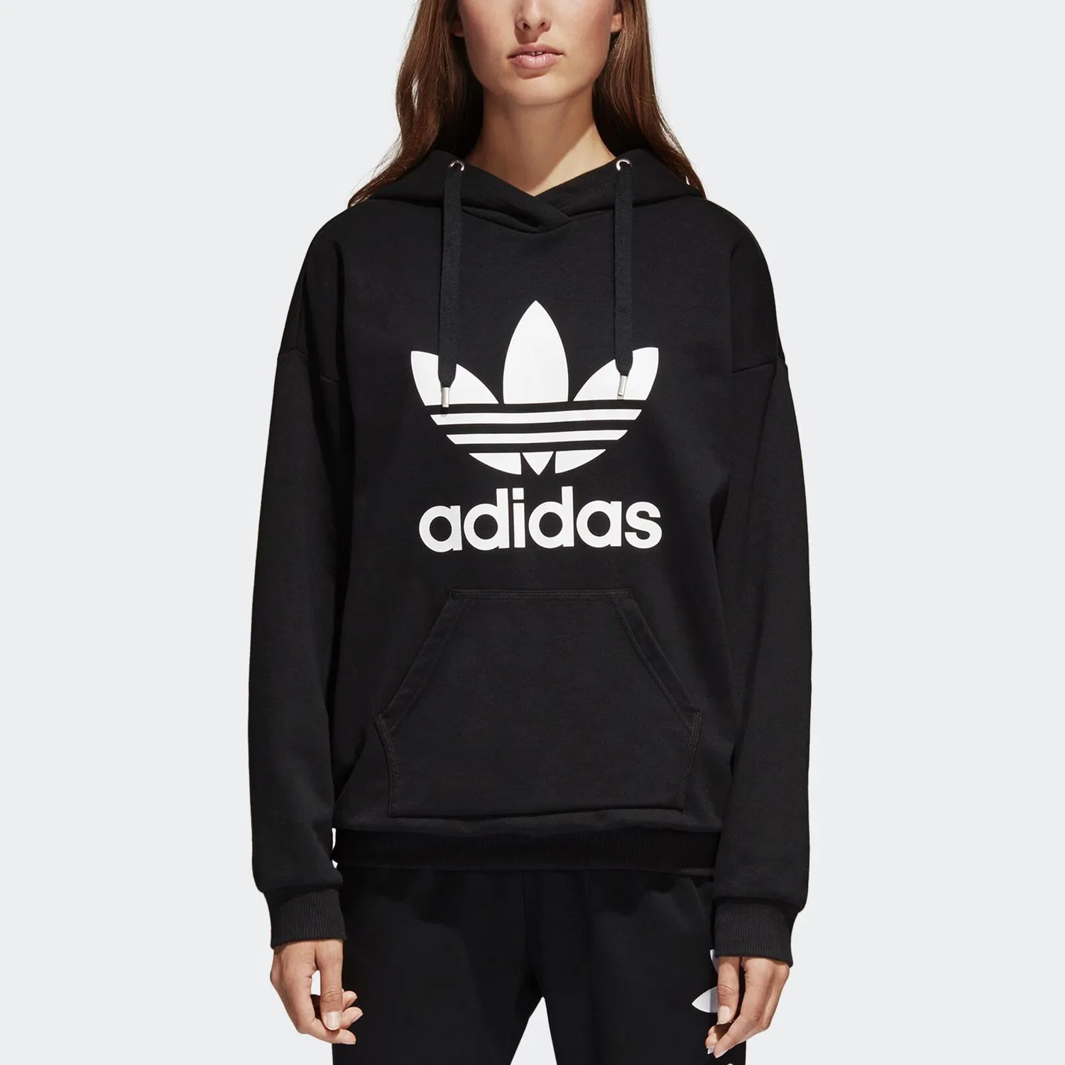 Худи Adidas Originals черное — фото 4
