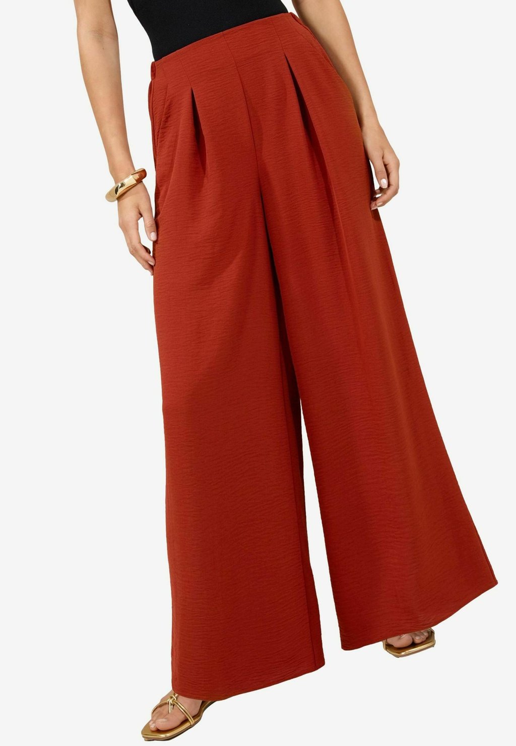 

Брюки HIGH WAISTED WIDE LEG Lipsy, красный