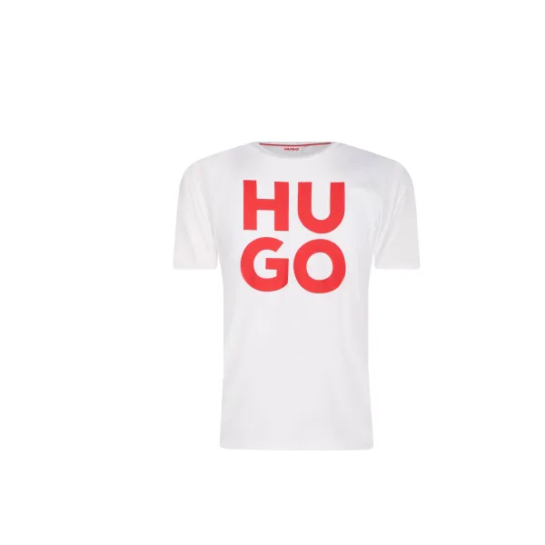 

Футболка свободного кроя Hugo, белый