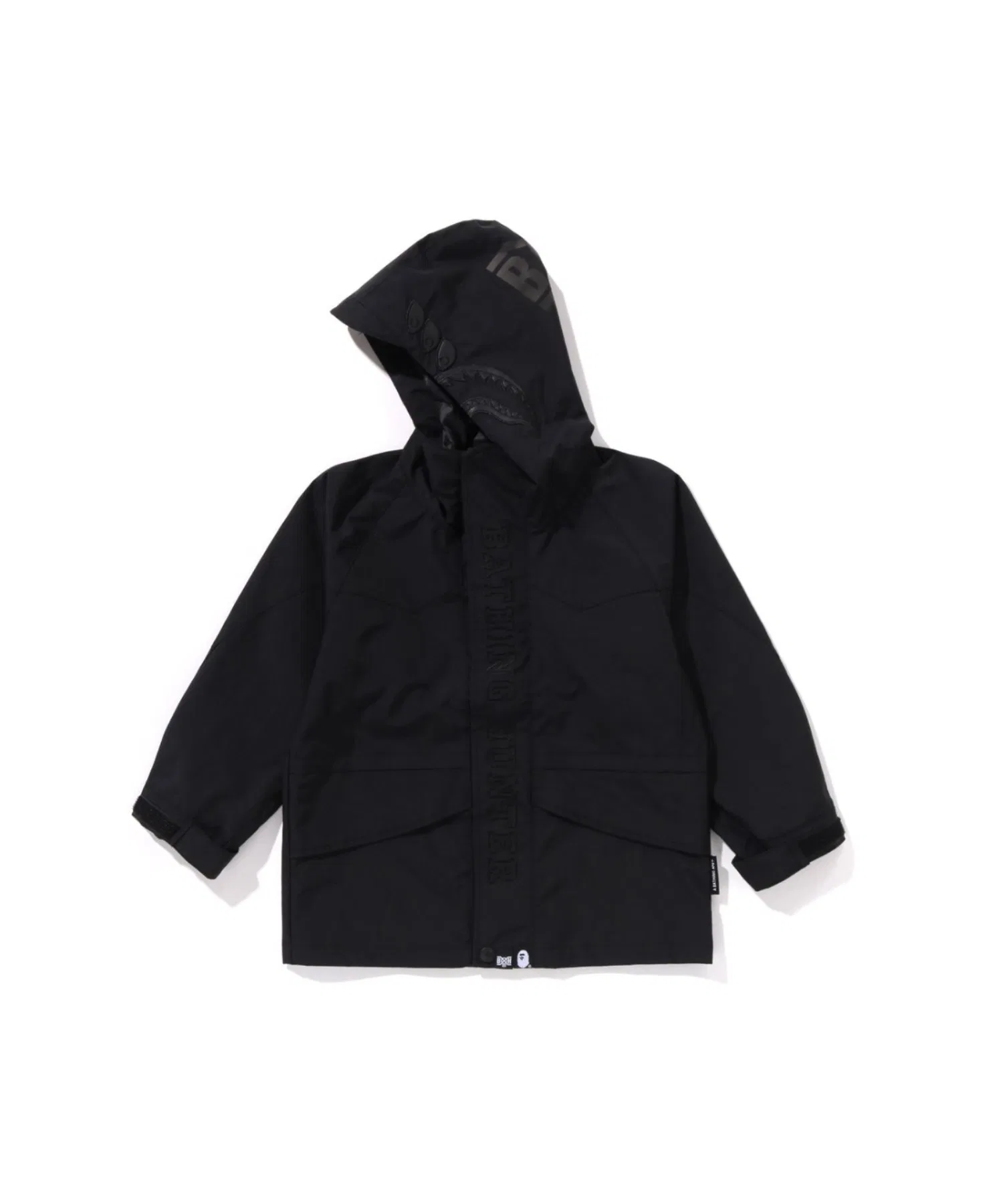 Куртка военная MAD SHARK от A BATHING APE, чёрная — фото 3
