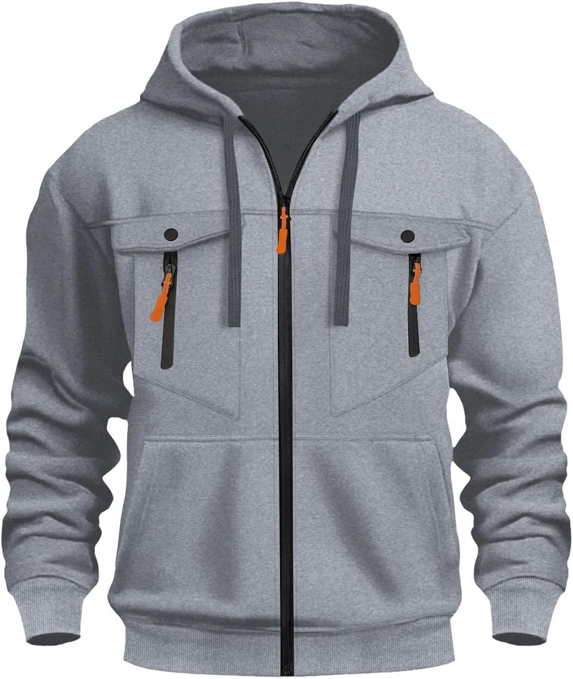 

Винтажный худи с капюшоном для мужчин, тактическая куртка с карманами Thatrich