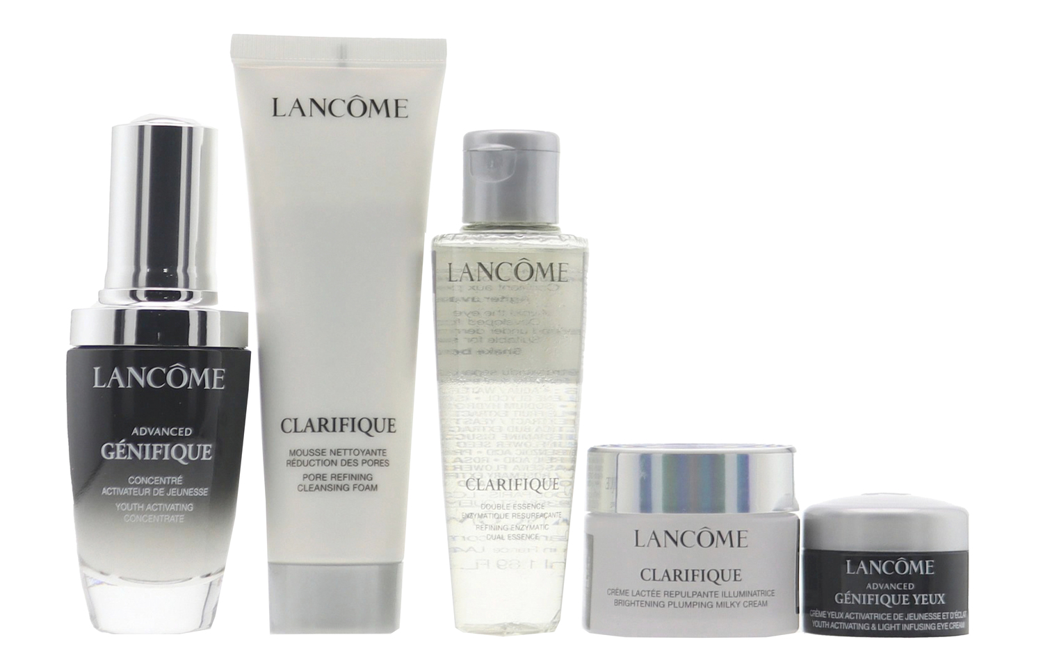 Lancome Little Black Bottle, набор средств по уходу за кожей от знаменитостей, очищающее средство на водной основе Aurora — фото 4