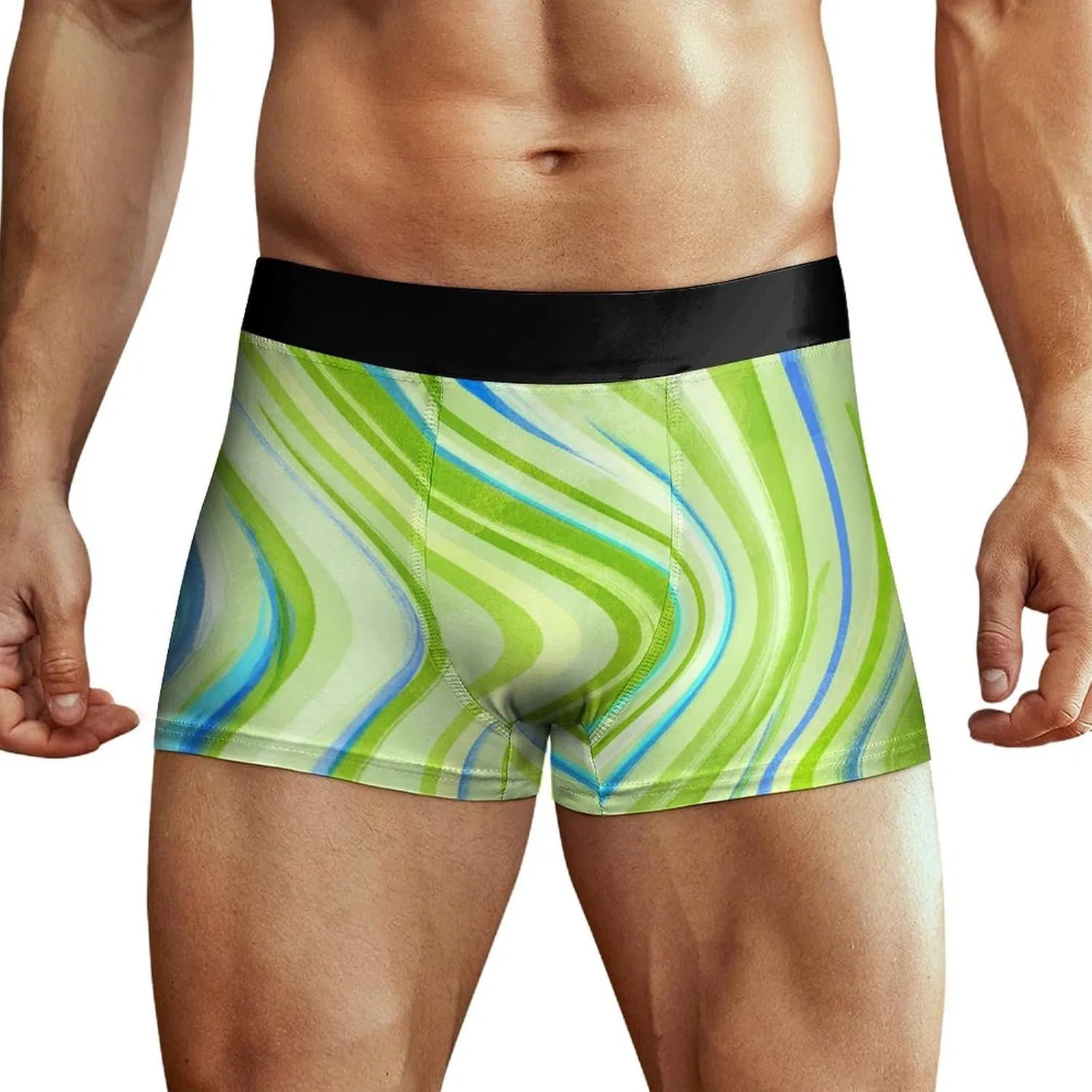 Боксеры с принтом 70s 80s, Boxer Briefs, 70s 80s