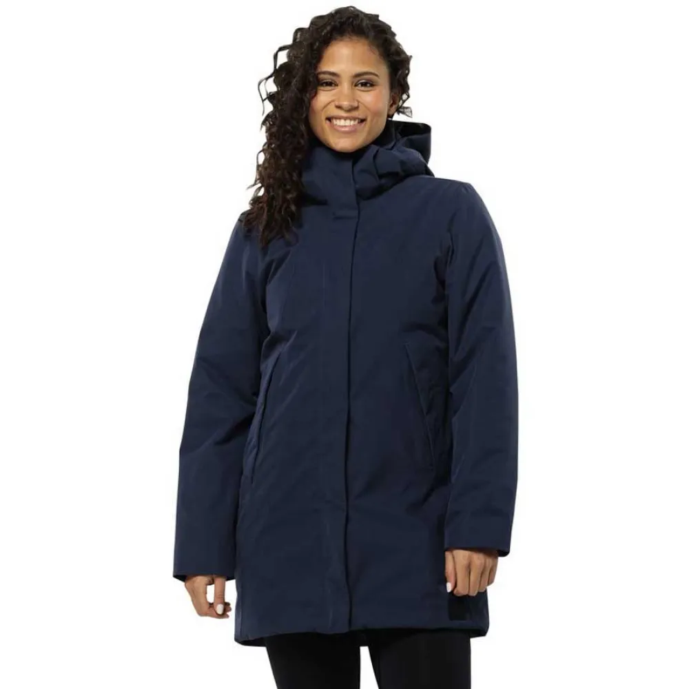 

Пальто Jack Wolfskin Salier, синий