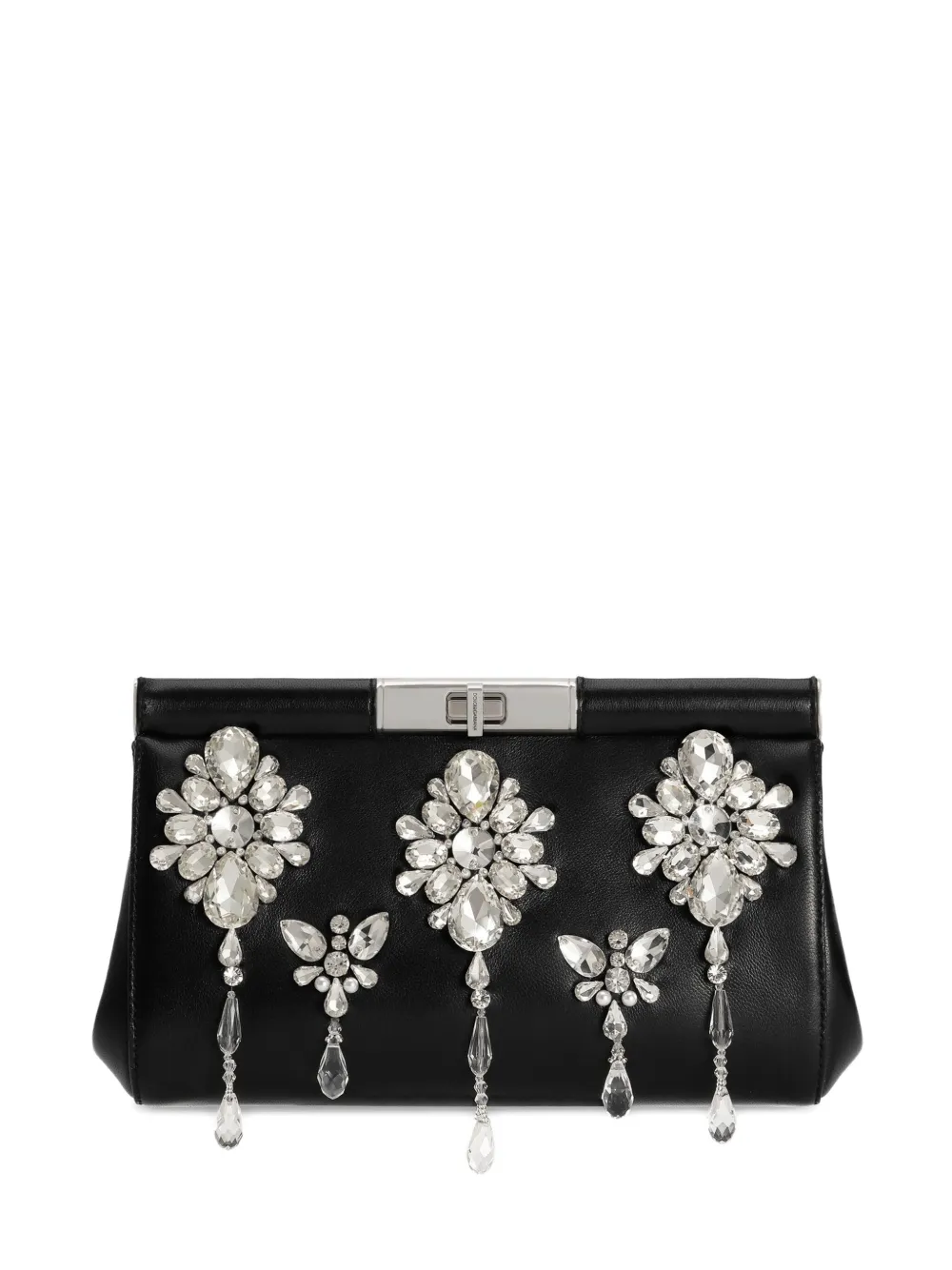 

Клатч с кристаллами DOLCE & GABBANA, черный