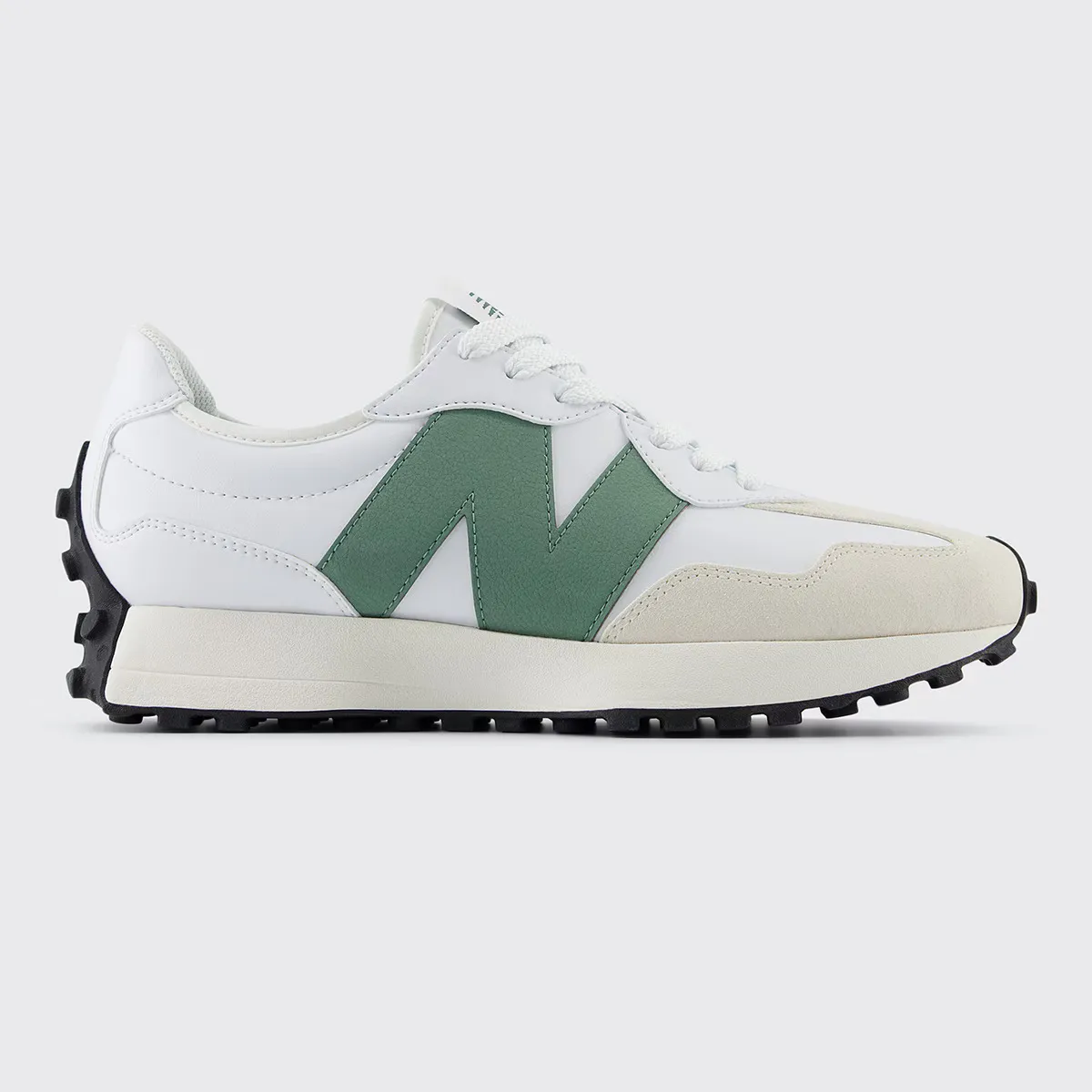 

New Balance U327SKC Унисекс Повседневная обувь, белый/зеленый