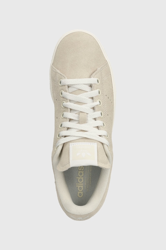 Замшевые кроссовки Stan Smith CS W Adidas Originals, бежевый — фото 4