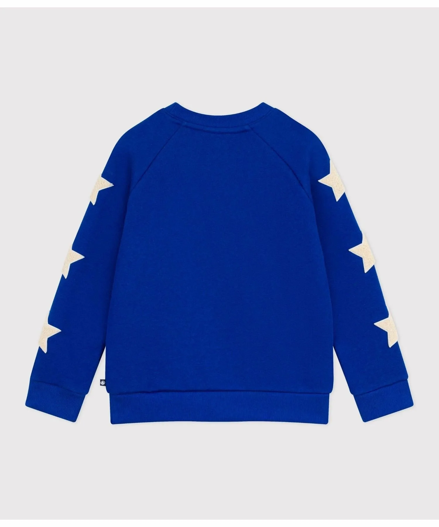 Пуловер из толстовки PETIT BATEAU, Royal Blue — фото 4