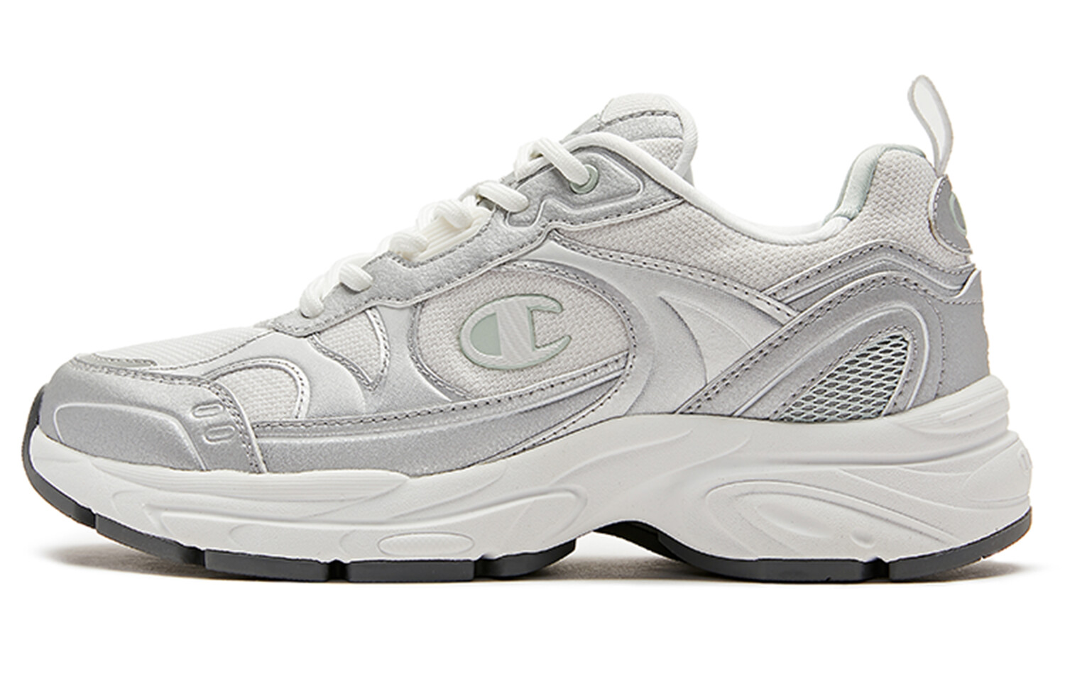 

Champion Retro Sports Кроссовки Женские, Silver/Rain Fog Ash