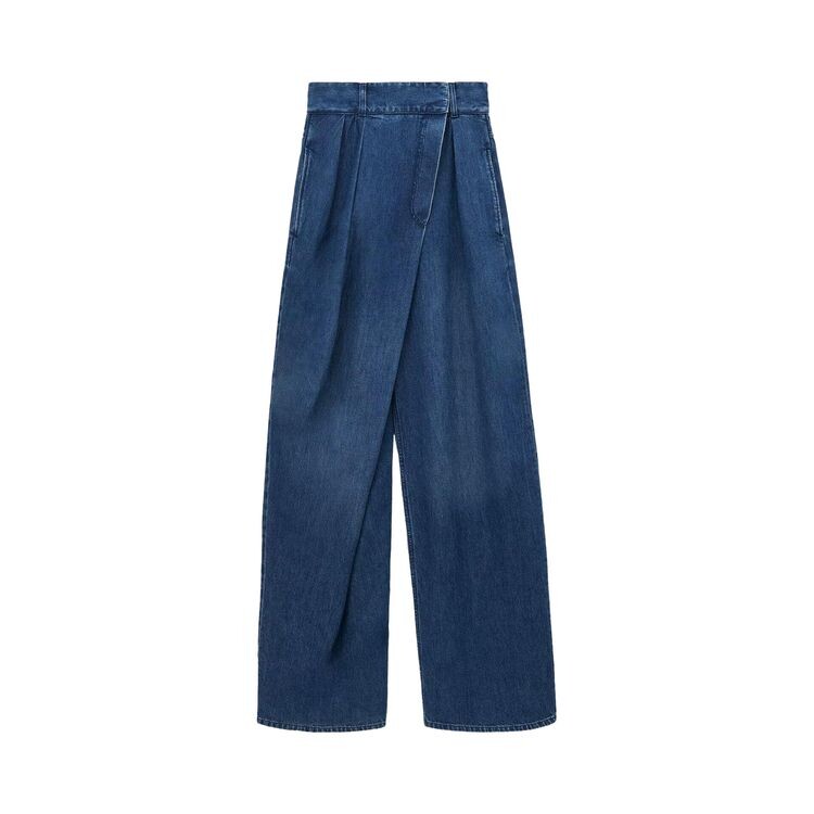 

Джинсы Loewe Wrap Jeans Washed Denim, синий