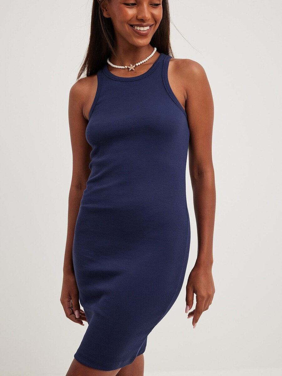 

Мини платье NA-KD Dress, темно-синий