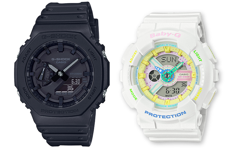 

CASIO Часы унисекс парные Table Series Black Watch