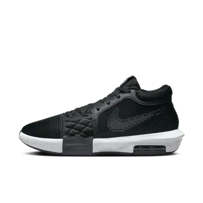 

Кроссовки Nike LeBron Witness 8 (Team Bank) Basketball Shoes, черный/белый