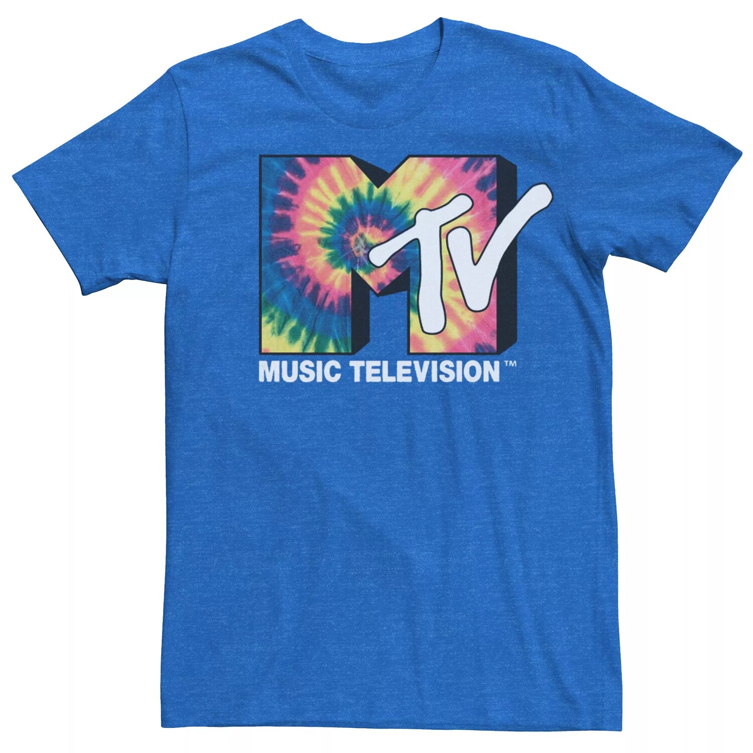 

Мужская футболка MTV Vintage Tie Dye Licensed Character