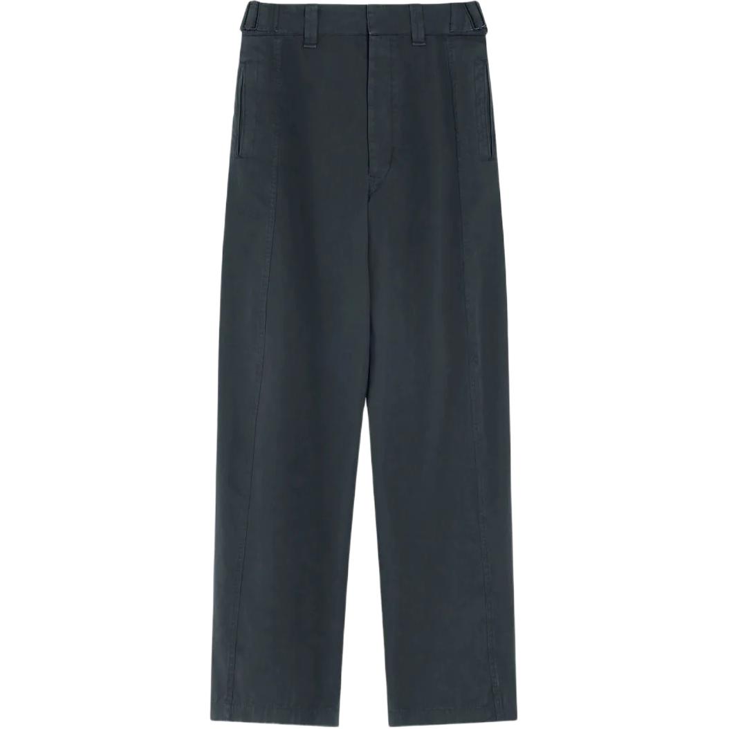 

Брюки с боковыми лямками Lemaire, charcoal серый