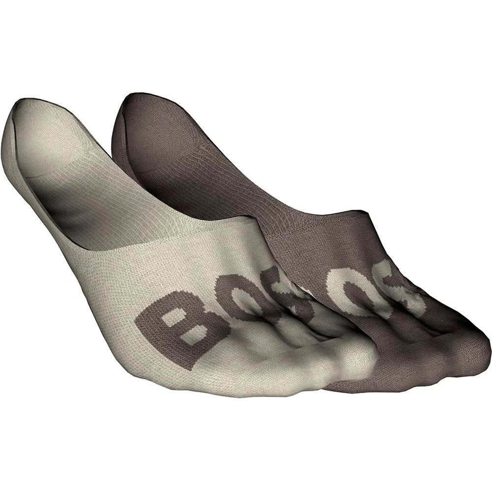

Носки 2 шт BOSS Uni Logo Cc 10260228, бежевый