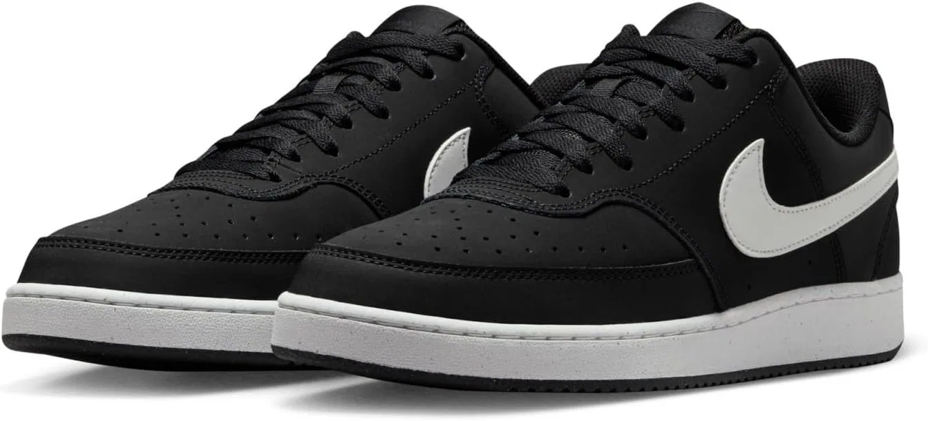 Мужские низкие кроссовки Nike Court Vision HV8139, Black Summit White — фото 2