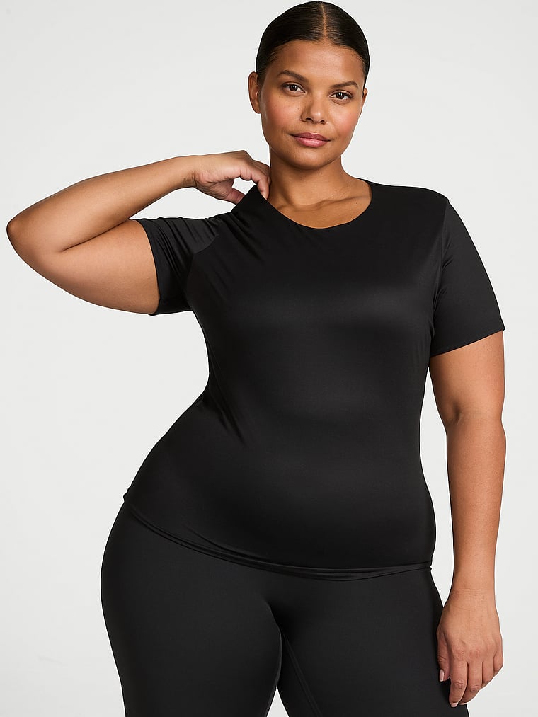 

Боди от Victoria с футболкой feathersoft innovation Victoria'S Secret, черный