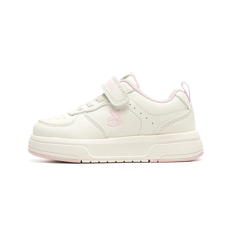 

Детские кроссовки для скейтбординга с низким верхом, амортизирующие, устойчивые к истиранию, противоскользящие Annil, розовый/белый