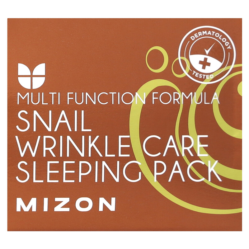 Маска для лица Mizon — Snail Wrinkle Care Sleeping Pack, ночная с муцином улитки против морщин, 80 мл — фото 2