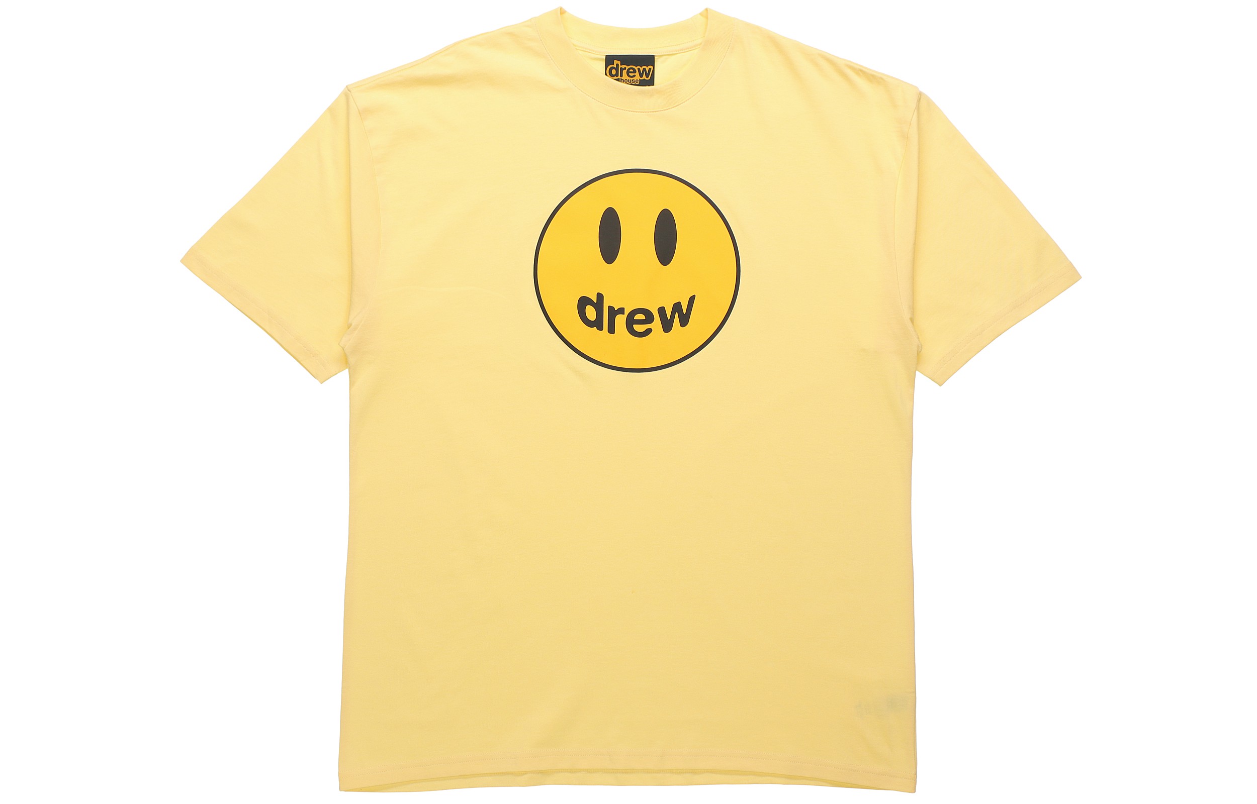 

Футболка Smiley Collection унисекс желтоватая Drew House, светло-желтый