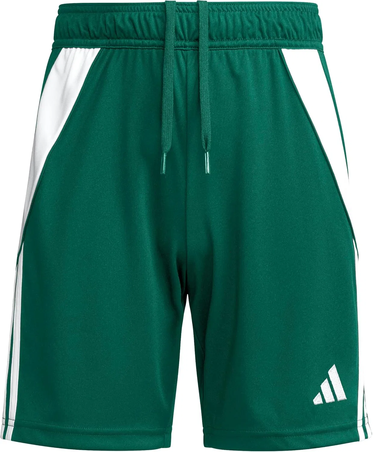 Шорты Adidas Unisex-Child Tiro 24Шорты, Team Dark Green/White — фото 2