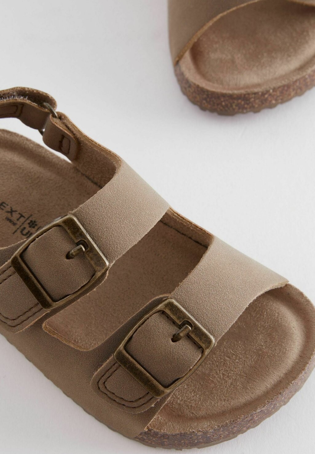Туфли First Step CUSHIONED FOOTBED DOUBLE BUCKLE TOUCH Next, цвет stone beige — фото 3