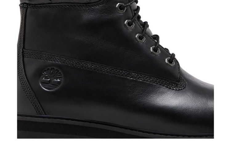 Мужские ботинки Timberland Premium из комбинированной кожи, черный — фото 3