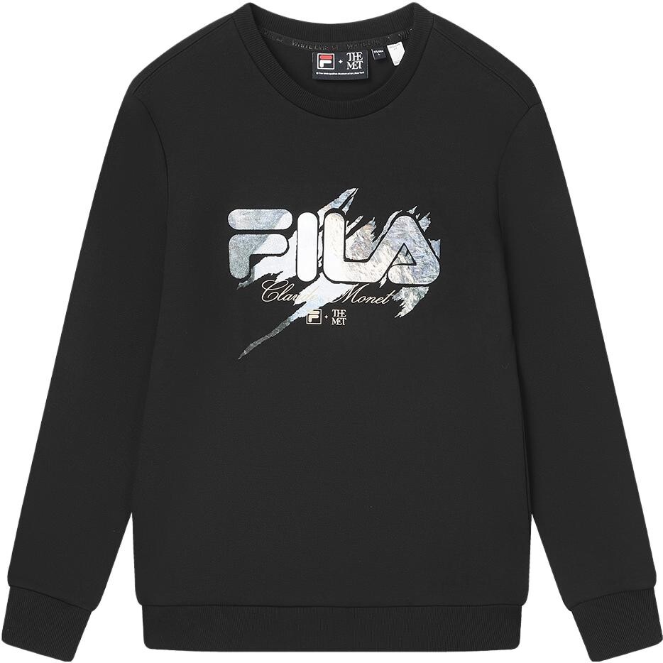 

Толстовка мужская, цвет черный как смоль Fila, черный