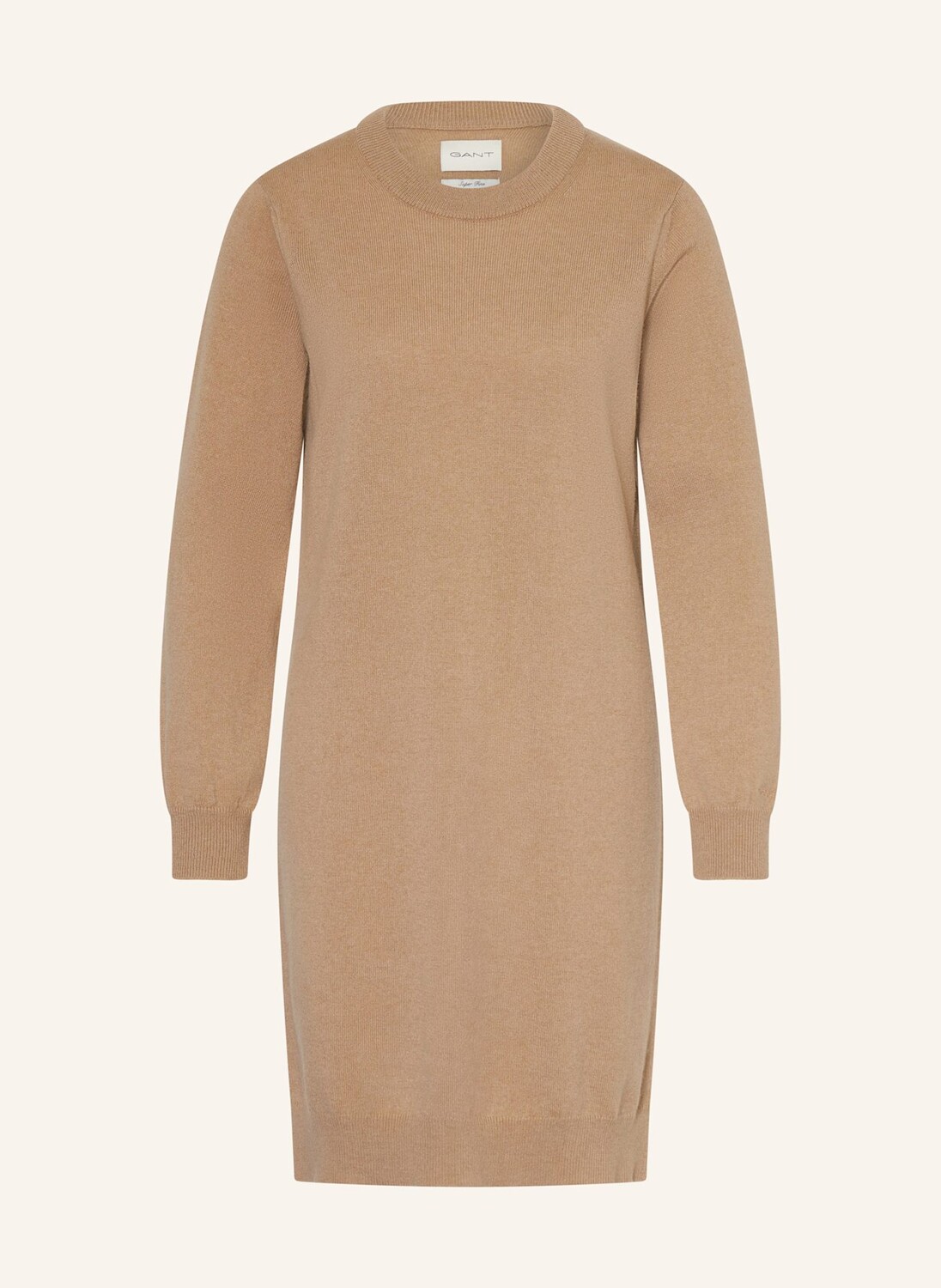 

Трикотажное платье Gant, бежевый