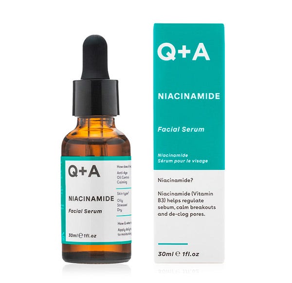 

Защитная сыворотка для лица Q+A Niacinamide, 30 мл