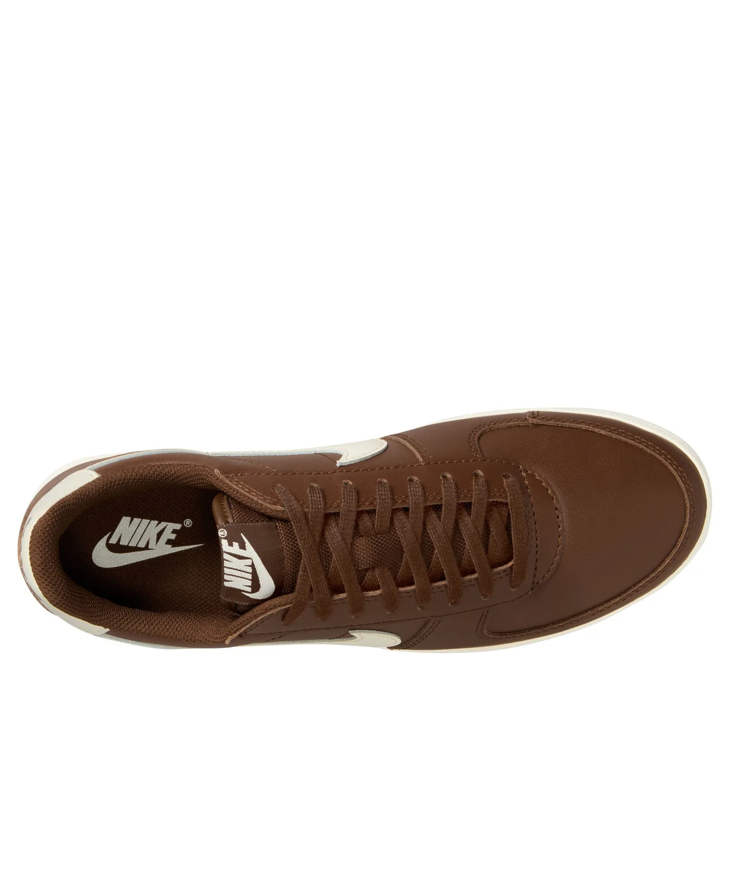 Кроссовки из премиум-кожи Field General LTR NIKE коричневые — фото 4