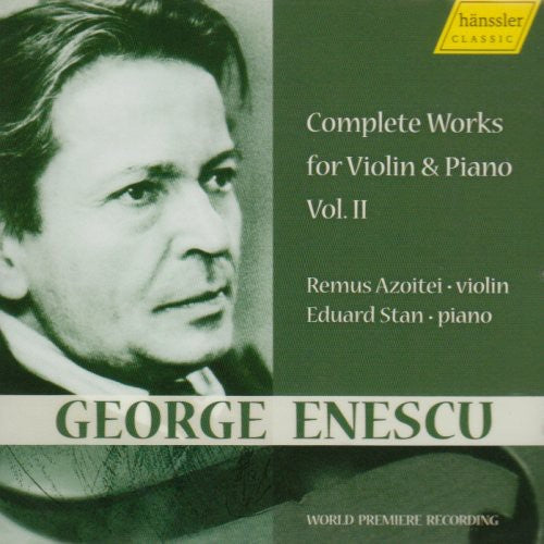 

CD диск Enescu / Azoitei / Stan: Complete Works for Violin & Piano 2