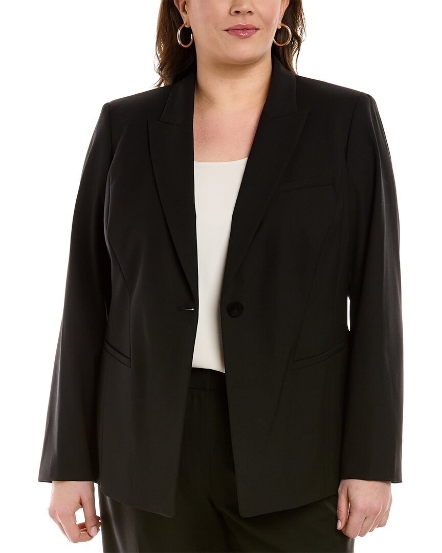 

Lafayette 148 New York Плюс Пальто из шерстяной смеси Harvey, черный