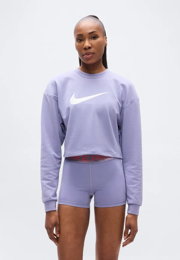 Толстовка crew Nike Performance, Iron Purple/Metallic Silver-Coloured/White