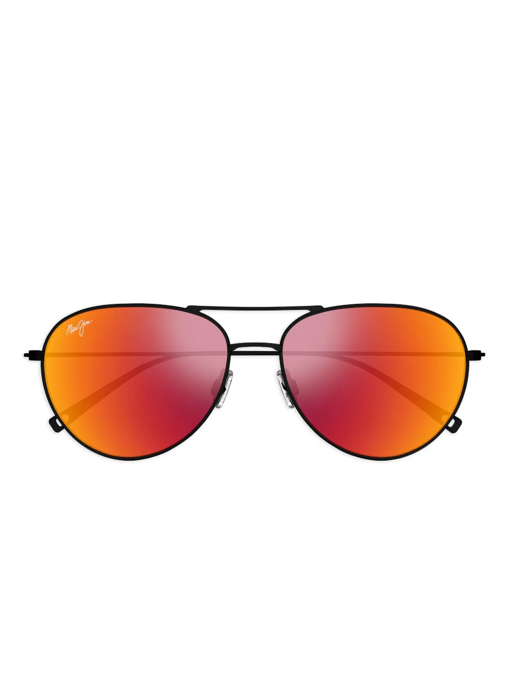 

Солнцезащитные очки-пилоты Walaka Maui Jim, черный