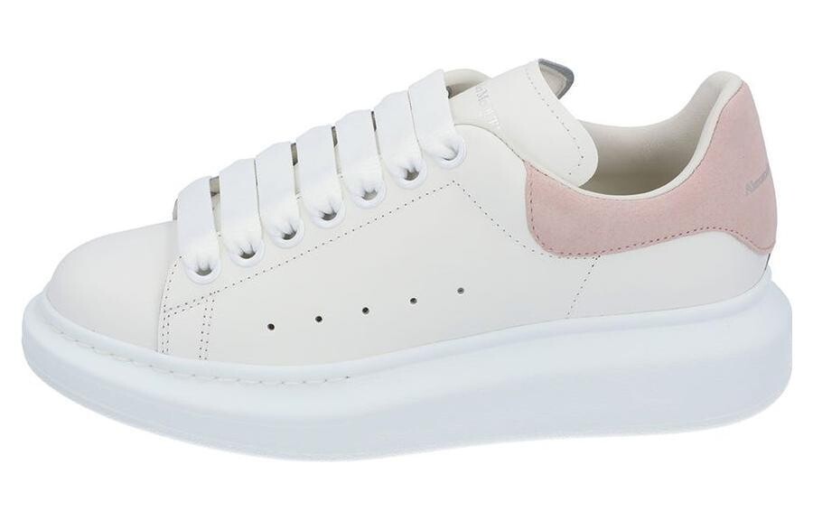 Кроссовки Alexander McQueen Oversized Patchouli, белый/розовый