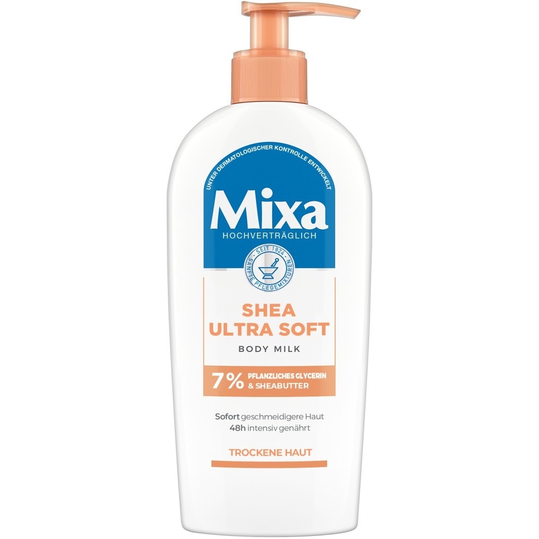 

Лосьон для тела shea ultra soft Mixa, объем 250 мл