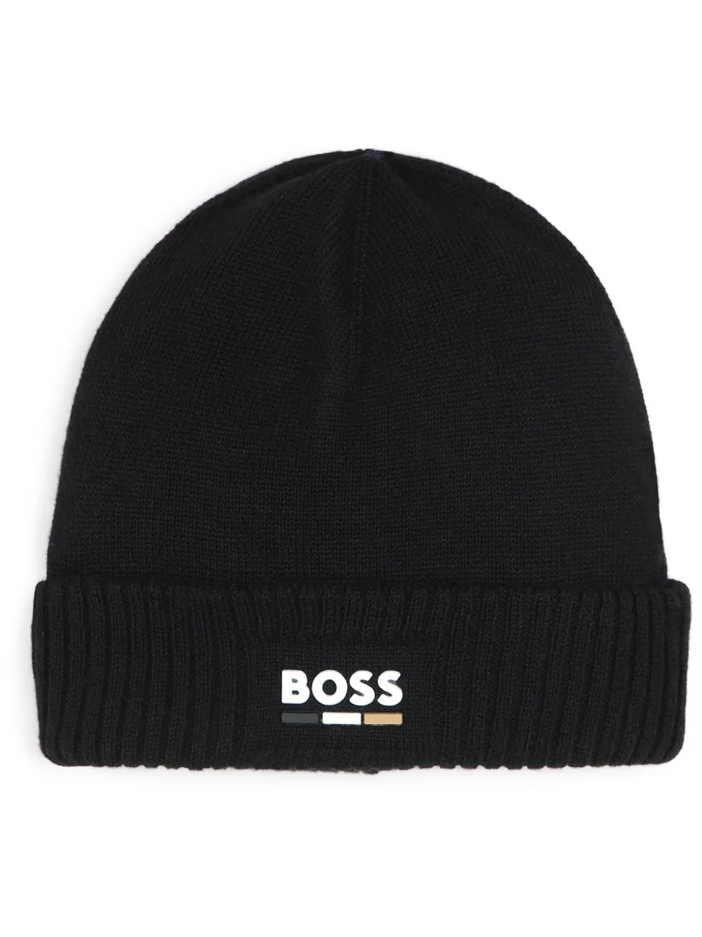 

Шапка бини с логотипом BOSS Kidswear, черный
