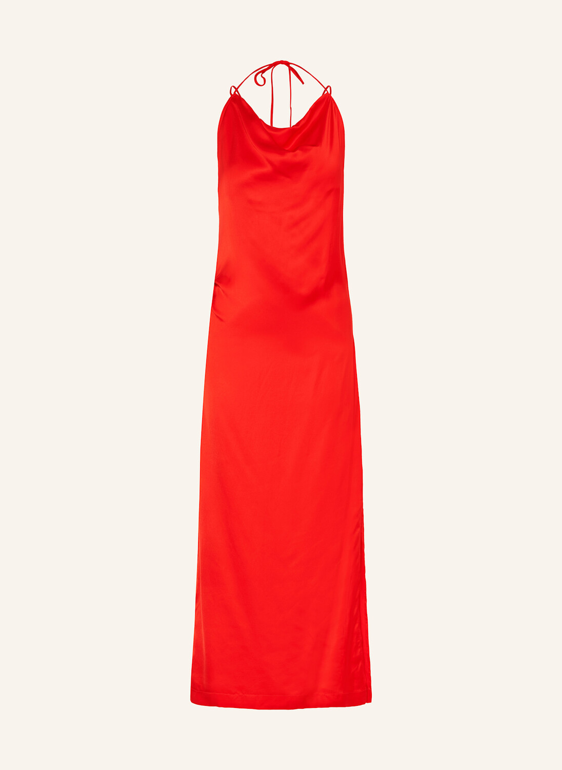 

Атласное платье фиолетового цвета Reiss, оранжевый