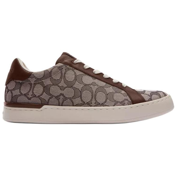 COACH Кроссовки Clip Low top Skateboard Shoes мужские коричневые — фото 3