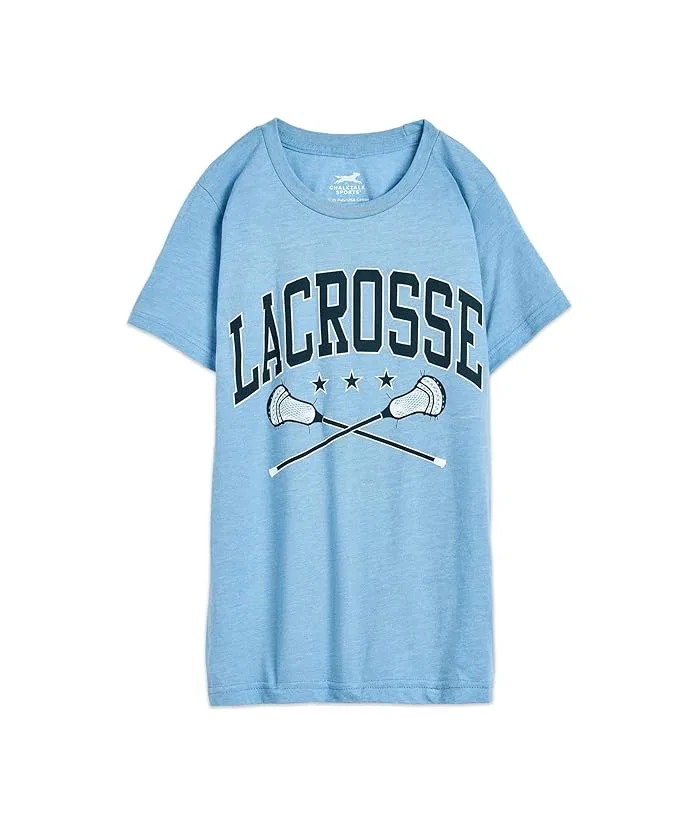 Футболка с перекрещенными клюшками ChalkTalk SPORTS, Light Blue