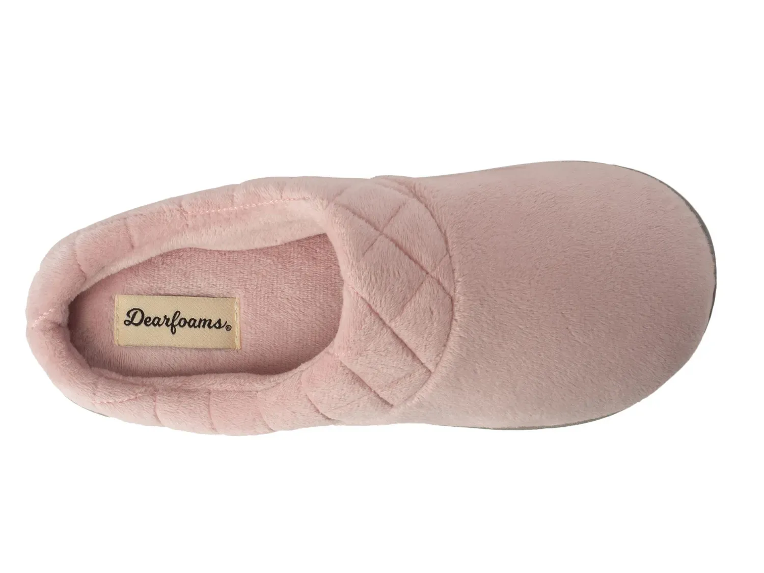 Тапочки Dearfoams Darcy Clog Slipper — женские, бледно-лиловый — фото 4